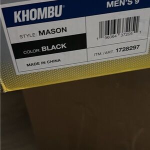 Khombu Black Faux Fur Shoes